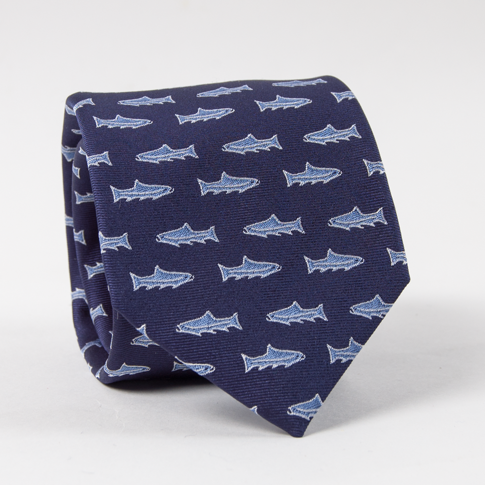 Trout Tie - Collared Greens