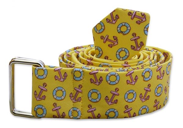 Anchors Aweigh: Belt - Pale Yellow