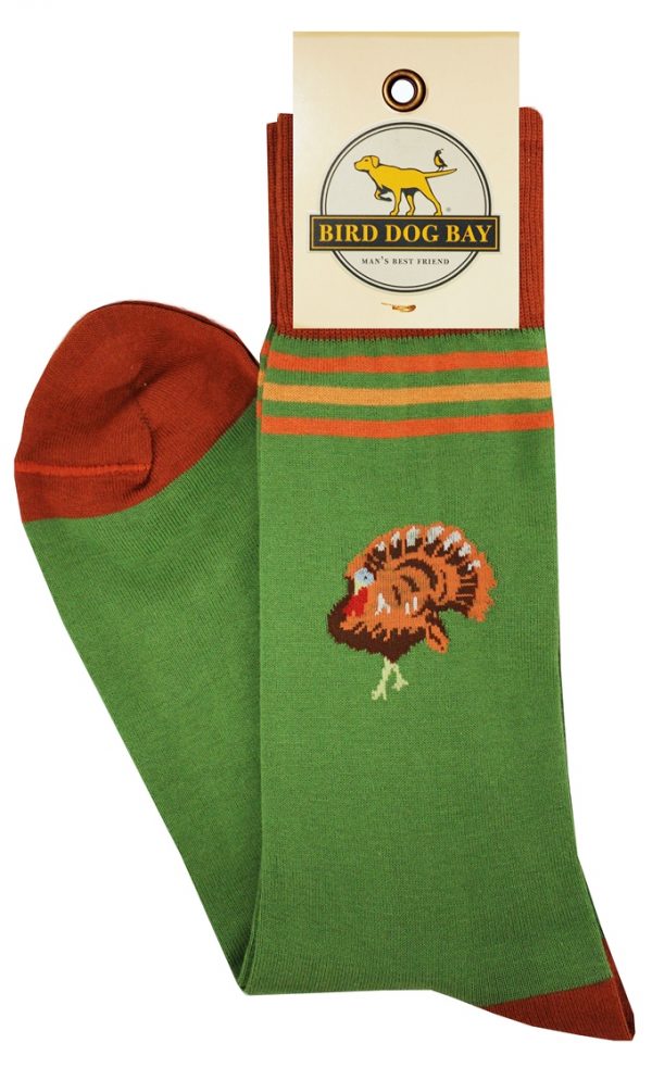 Turkey Trot Socks - Green
