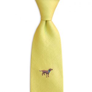 Dog Daze: Linen - Yellow