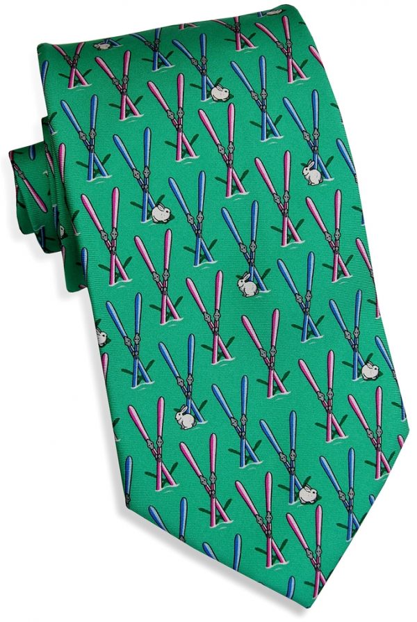 Ski Bunny: Tie - Green