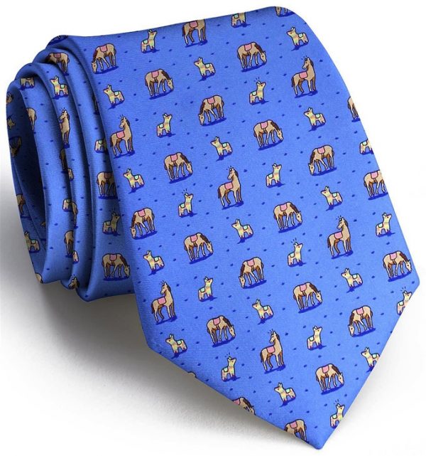 Horse Play: Tie - Blue