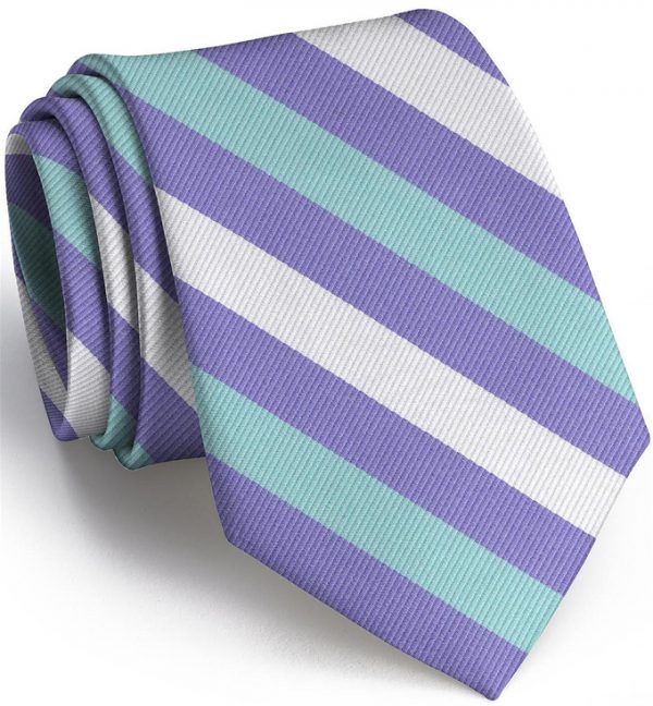 Stafford Stripe: Tie - Violet
