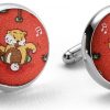 Bushwood Boogie: Cufflinks - Coral