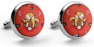 Bushwood Boogie: Cufflinks - Coral