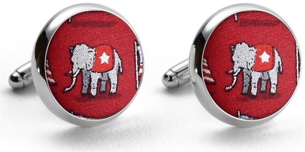 Surprise Party: Cufflinks - Red