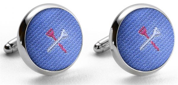 Pedigree Tee Time: Cufflinks - Blue