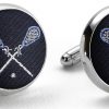 Pedigree Lacrosse: Cufflinks - Navy