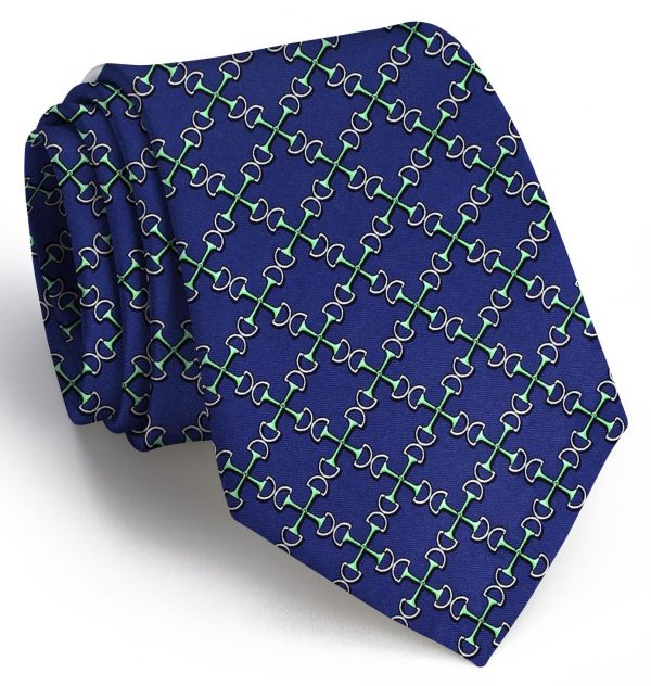 Two Bits: Tie - Mid-Blue