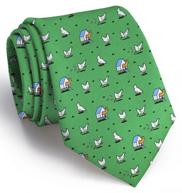 Fox in the Hen House: Boys - Green with Blue