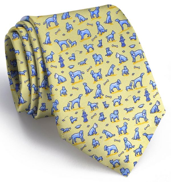Dog “Prak": Tie - Yellow