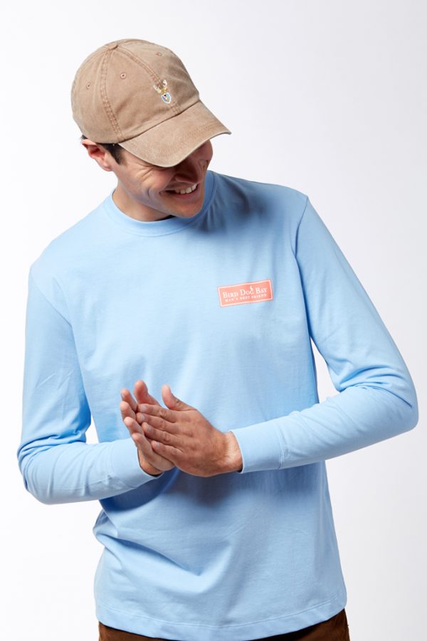 Black Lab Long Sleeve - Blue