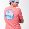 America Pocket Tee - Coral