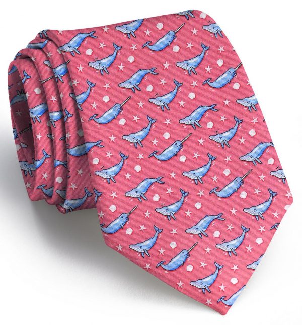 Whale Tale: Tie - Coral
