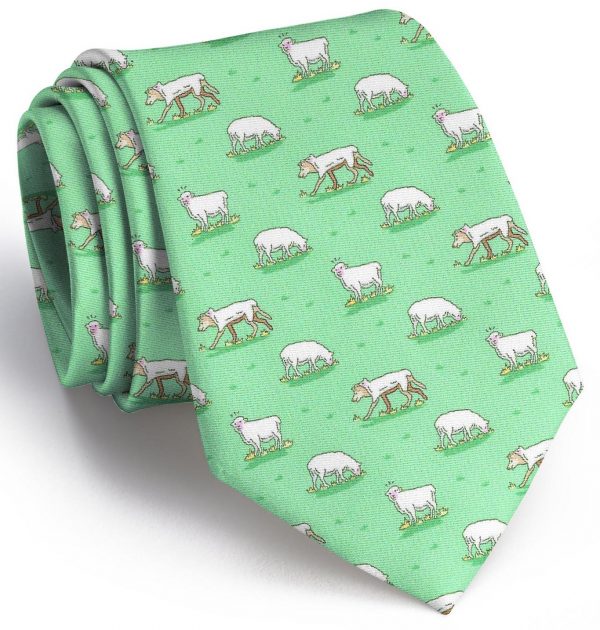 Wolf In Sheep's Clothing: Tie - Mint