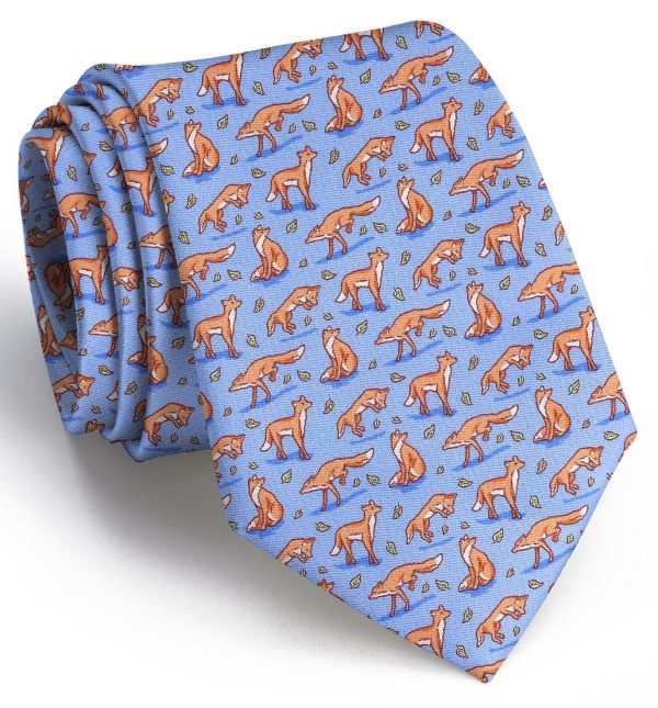 Out Foxed: Tie - Blue