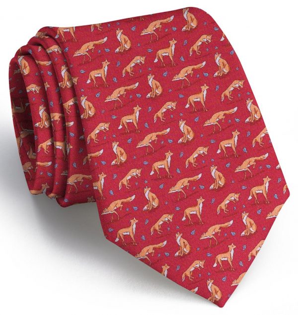 Out Foxed: Tie - Red