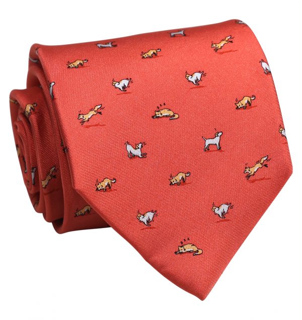 Out Foxed: Tie - Coral