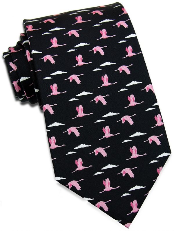 Flamingo Race: Tie - Black