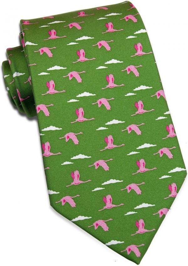 Flamingo Race: Tie - Green
