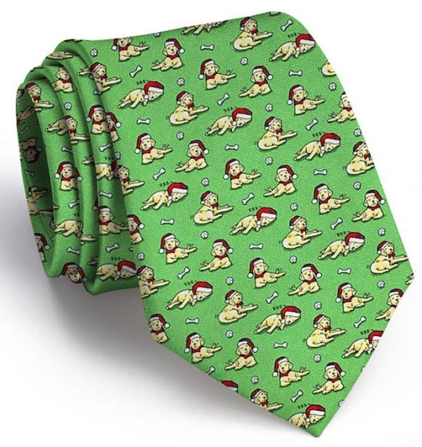 Santa Paws: Tie - Green