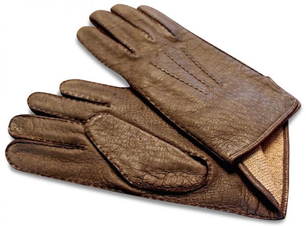 Peccary: Gloves - Dark Brown