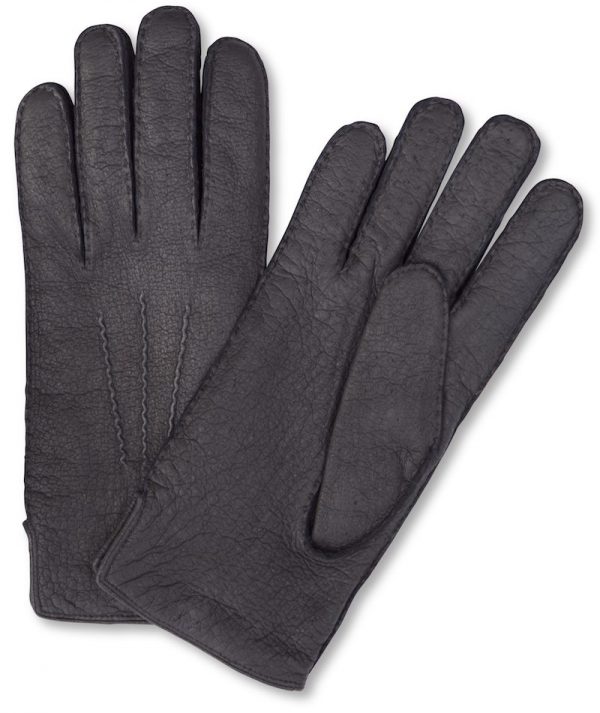 Peccary: Gloves - Dark Brown
