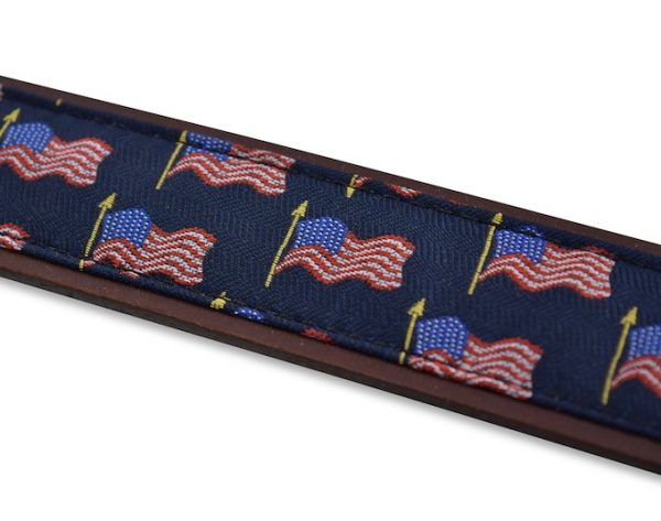 American Flag: Pedigree English Woven Belt - Navy