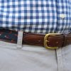 American Flag: Pedigree English Woven Belt - Navy