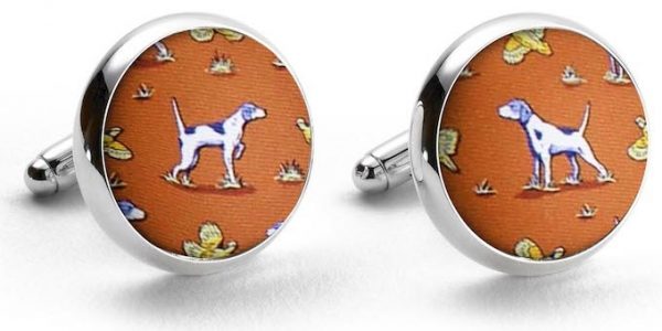 Point and Shoot: Cufflinks - Orange