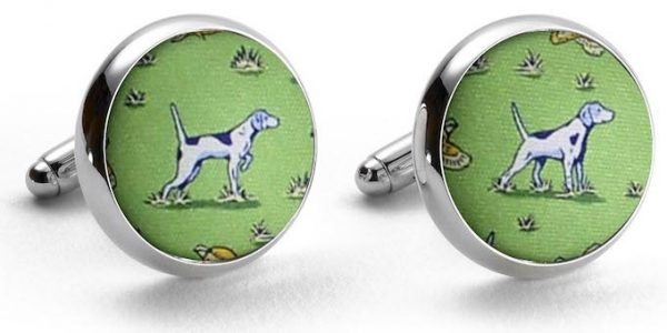 Point and Shoot: Cufflinks - Lime