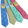 Classic Burgee: Tie - Mid-Blue