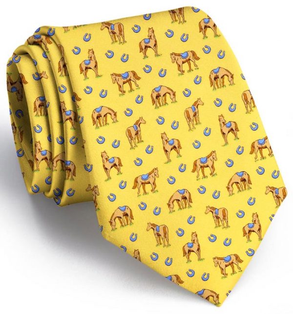 Horsin' Around: Tie - Yellow