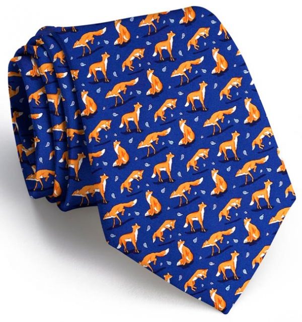 Out Foxed: Tie - Navy