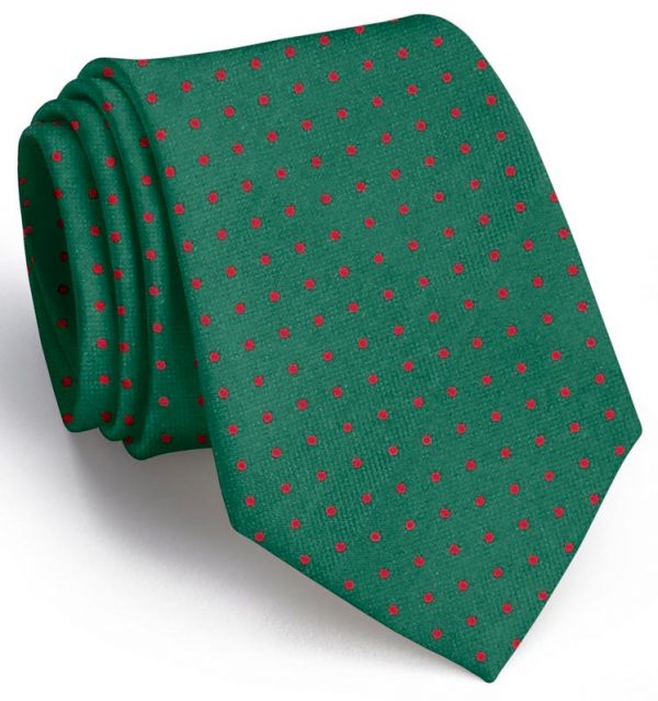 Sutton Spots: Tie - Green/Red