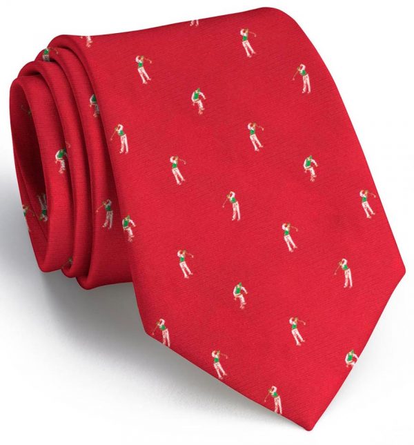 Slice Club Tie: Extra Long - Red