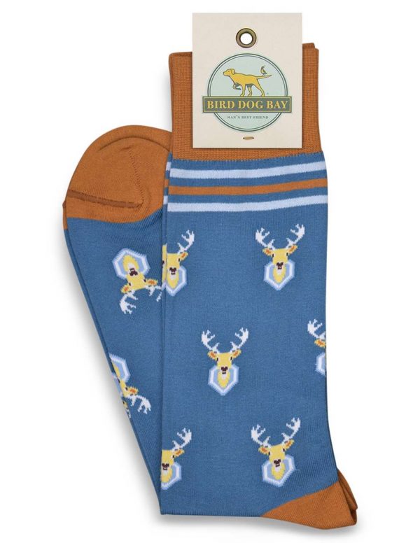 Oh Deer: Socks - Blue