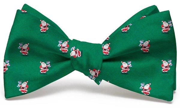 Cocktail Kringle Club Tie: Bow - Green
