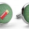 Shotgun Shells Club: Cufflinks - Green
