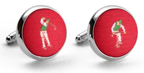 Slice Club: Cufflinks - Red