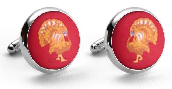 Turkey Club: Cufflinks - Red