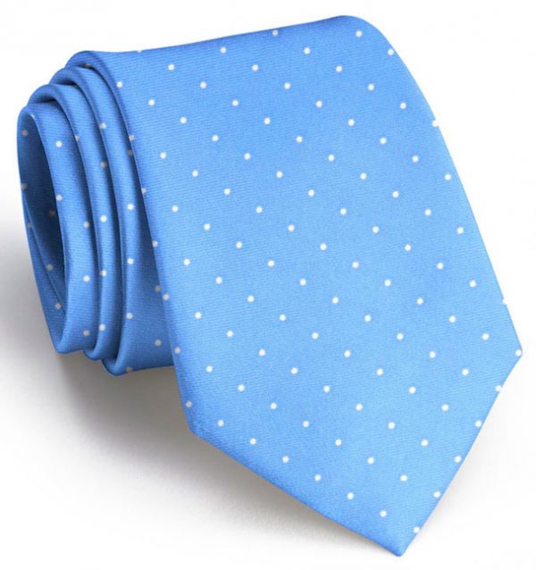 Classic Spots: Tie - Light Blue