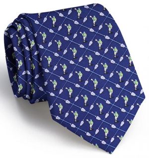 Lacrosse the Field: Tie - Navy