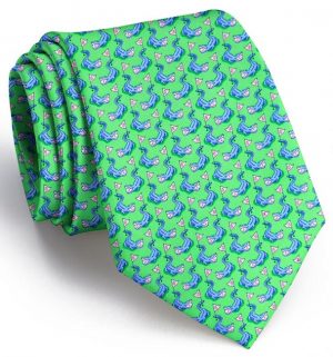 Hazard on Eight: Tie - Green/Pink
