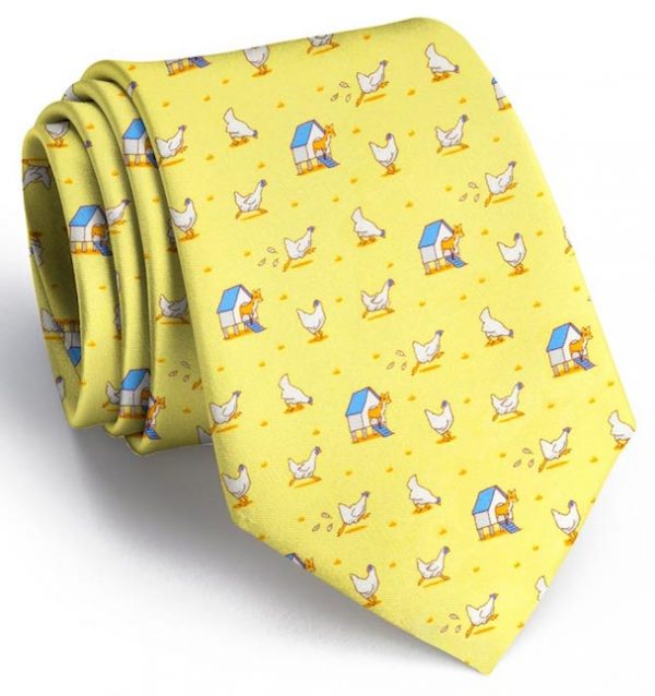 Fox in the Hen House: Tie - Yellow