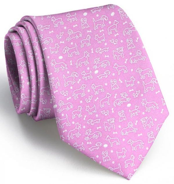 Dog Park Classic: Tie - Pink