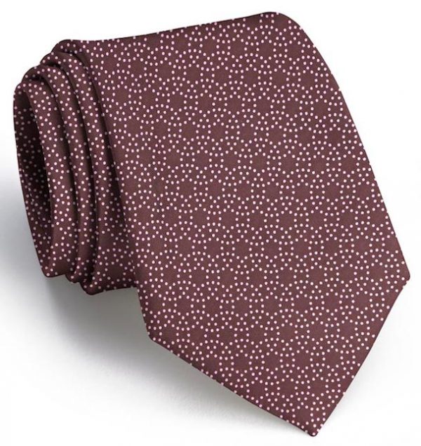 Puddle Dots: Tie - Brown