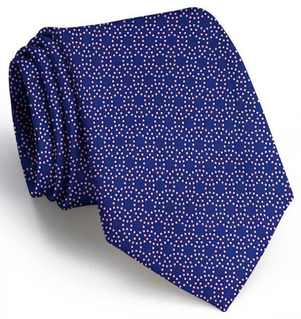 Puddle Dots: Tie - Navy