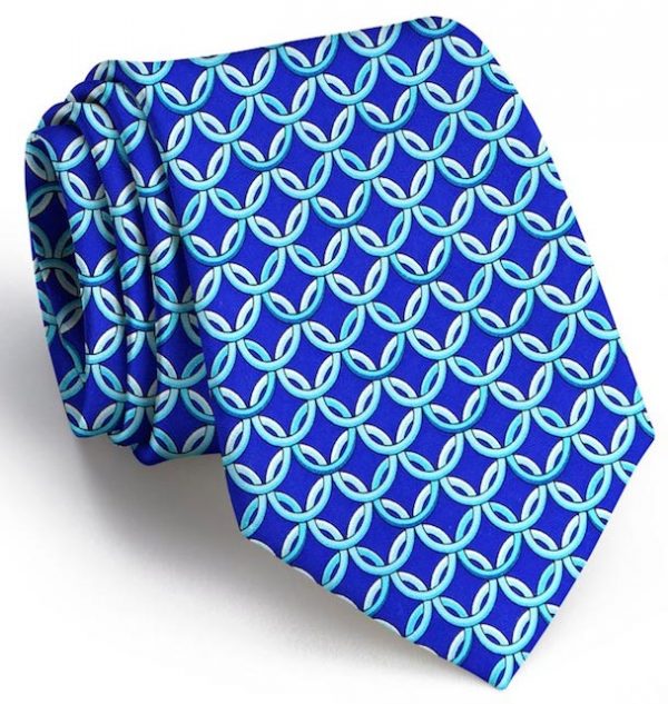 Ring Toss: Tie - Mid Blue
