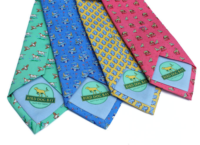 Gun Dog Glory Tie Light Blue Bird Dog BayBird Dog Bay